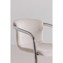 Freeman Chrome Frame Counter Stool Blended Cream - Set Of Two - 9