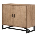 Sierra 2 Door Cabinet Natural - 2