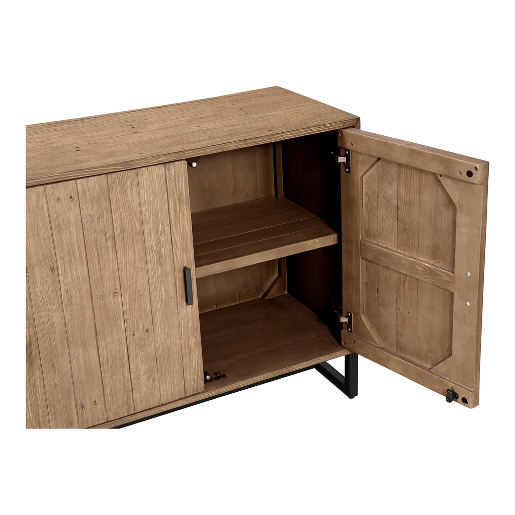 Sierra 2 Door Cabinet Natural - 4