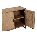 Sierra 2 Door Cabinet Natural - 4