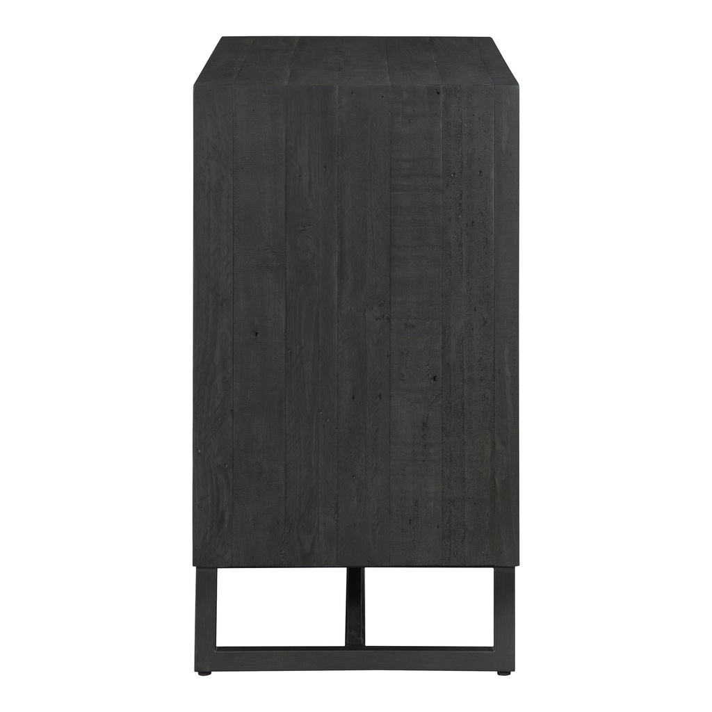 Sierra 2 Door Cabinet Black - 3
