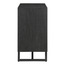Sierra 2 Door Cabinet Black - 3