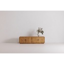 Monterey Media Cabinet Rustic Blonde - 7