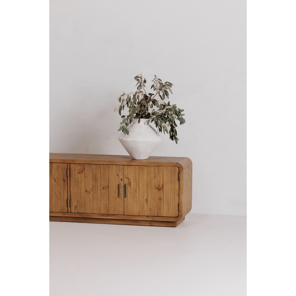 Monterey Media Cabinet Rustic Blonde - 8