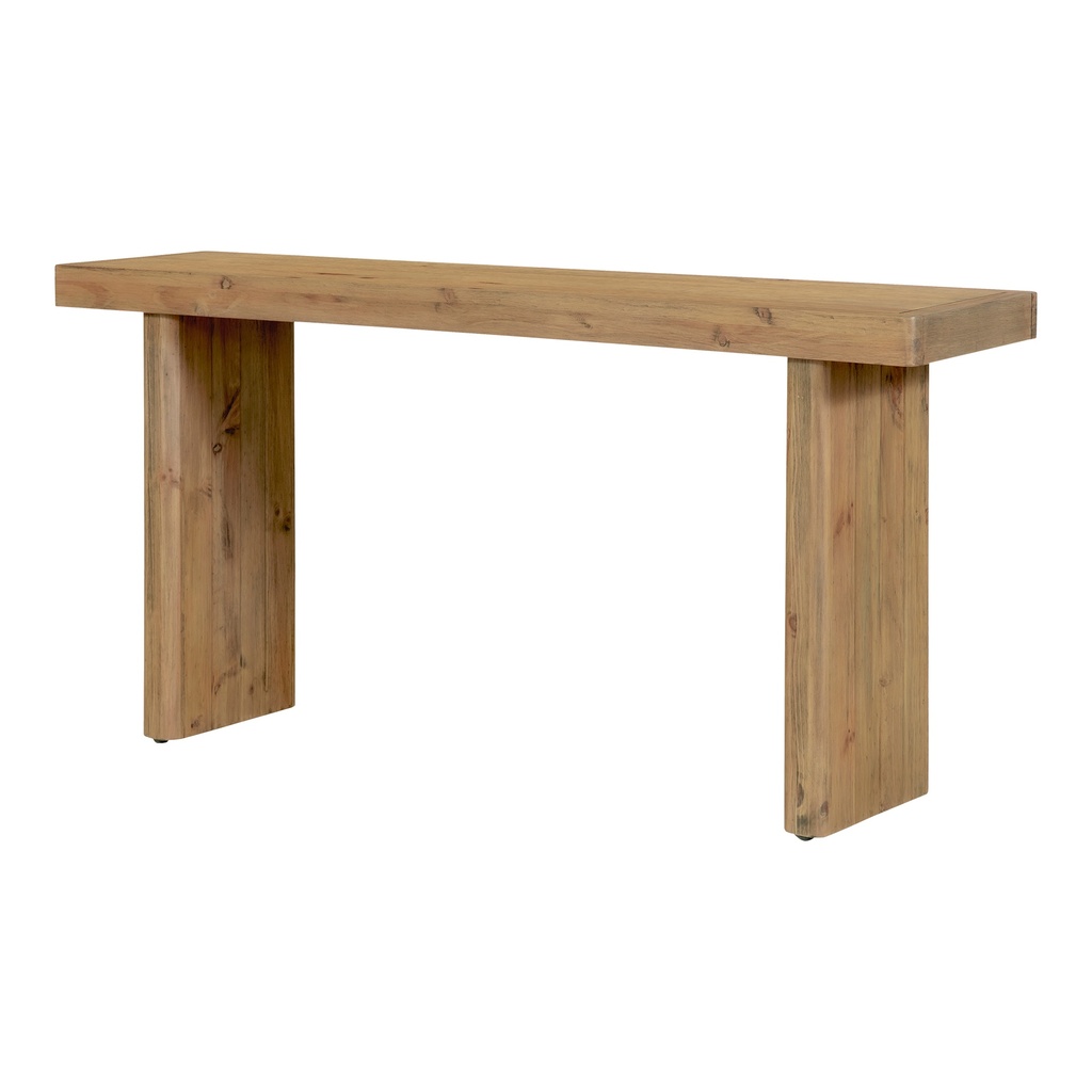 Monterey Console Table Rustic Blonde - 2