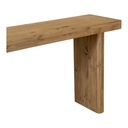 Monterey Console Table Rustic Blonde - 5