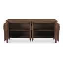 Wiley 4 Door Sideboard Vintage Brown - 1