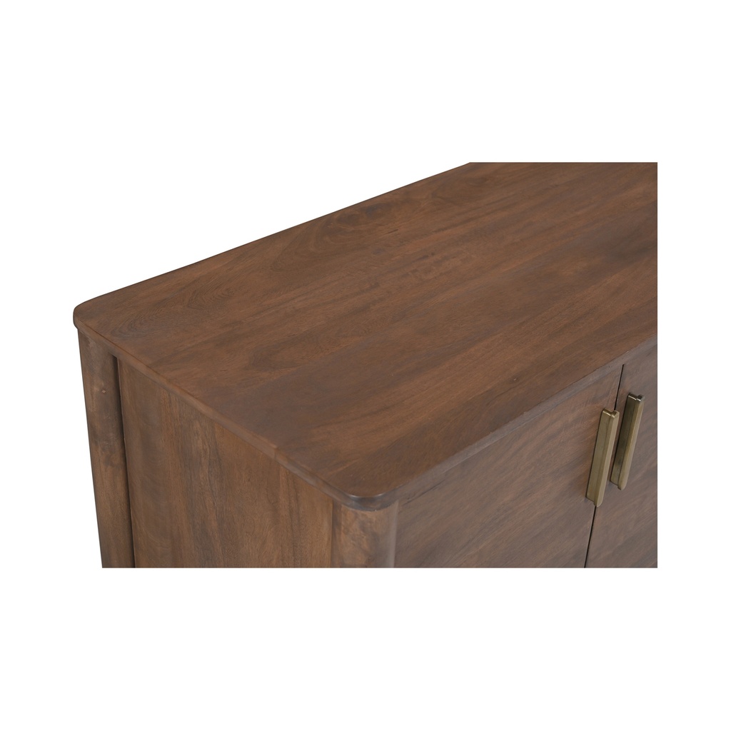 Wiley 4 Door Sideboard Vintage Brown - 9