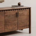 Wiley 4 Door Sideboard Vintage Brown - 12