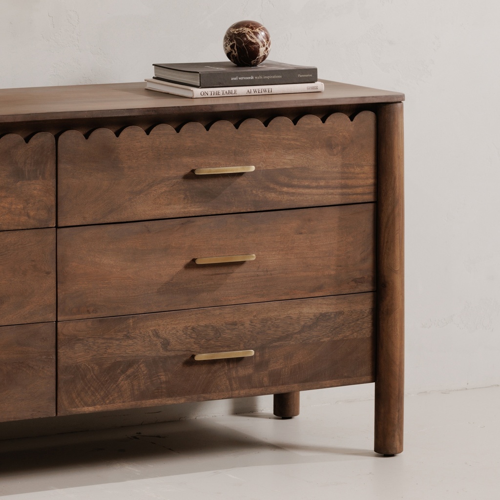 Wiley Dresser Vintage Brown - 12