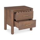 Wiley Nightstand Vintage Brown - 4
