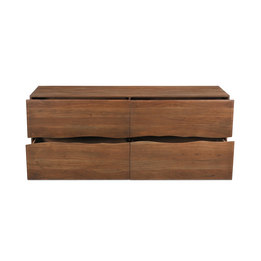 Watson 4 Drawer Dresser Brown - 1