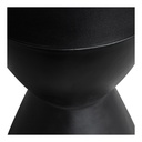 Hourglass Outdoor Stool Black - 2