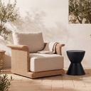 Hourglass Outdoor Stool Black - 4