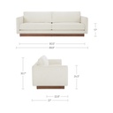 Vernon Sofa White - 7