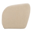 Faye Accent Chair Beige Boucle - 2