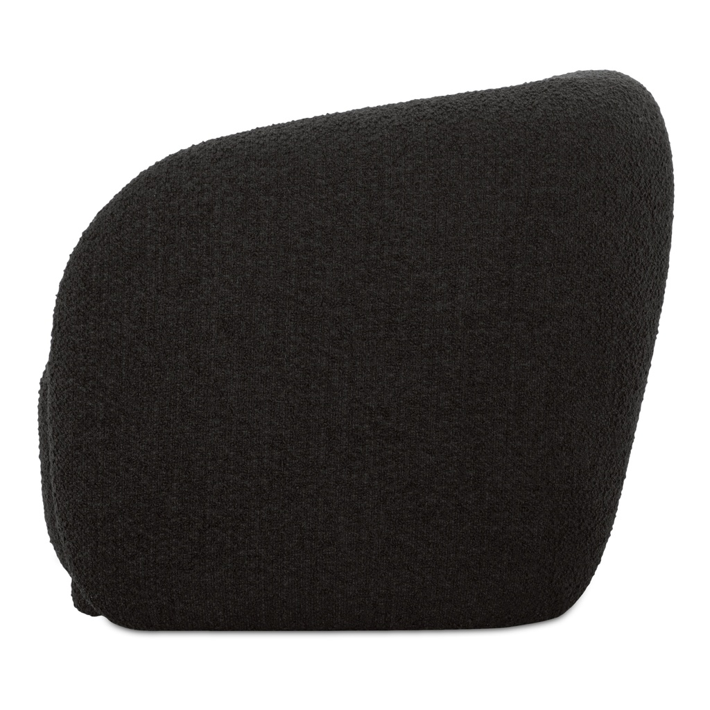 Faye Accent Chair Black Boucle - 2