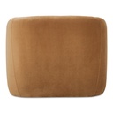 Faye Accent Chair Tan Faux Mohair - 3