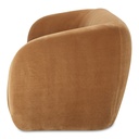 Faye Sofa Tan Faux Mohair - 2