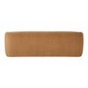Faye Sofa Tan Faux Mohair - 3