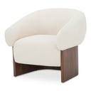 Otto Accent Chair Flecked Cream - 1