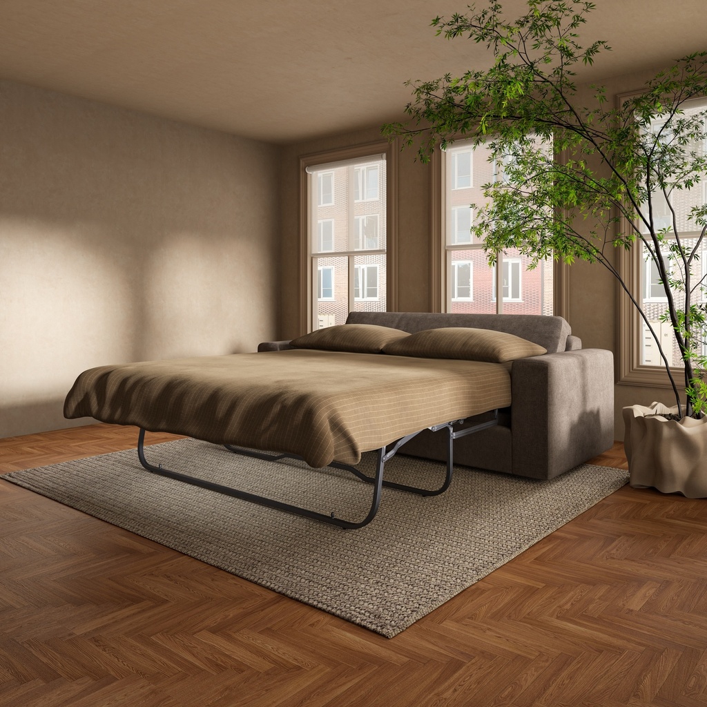 Kiran Sleeper Sofa Warm Charcoal - 9