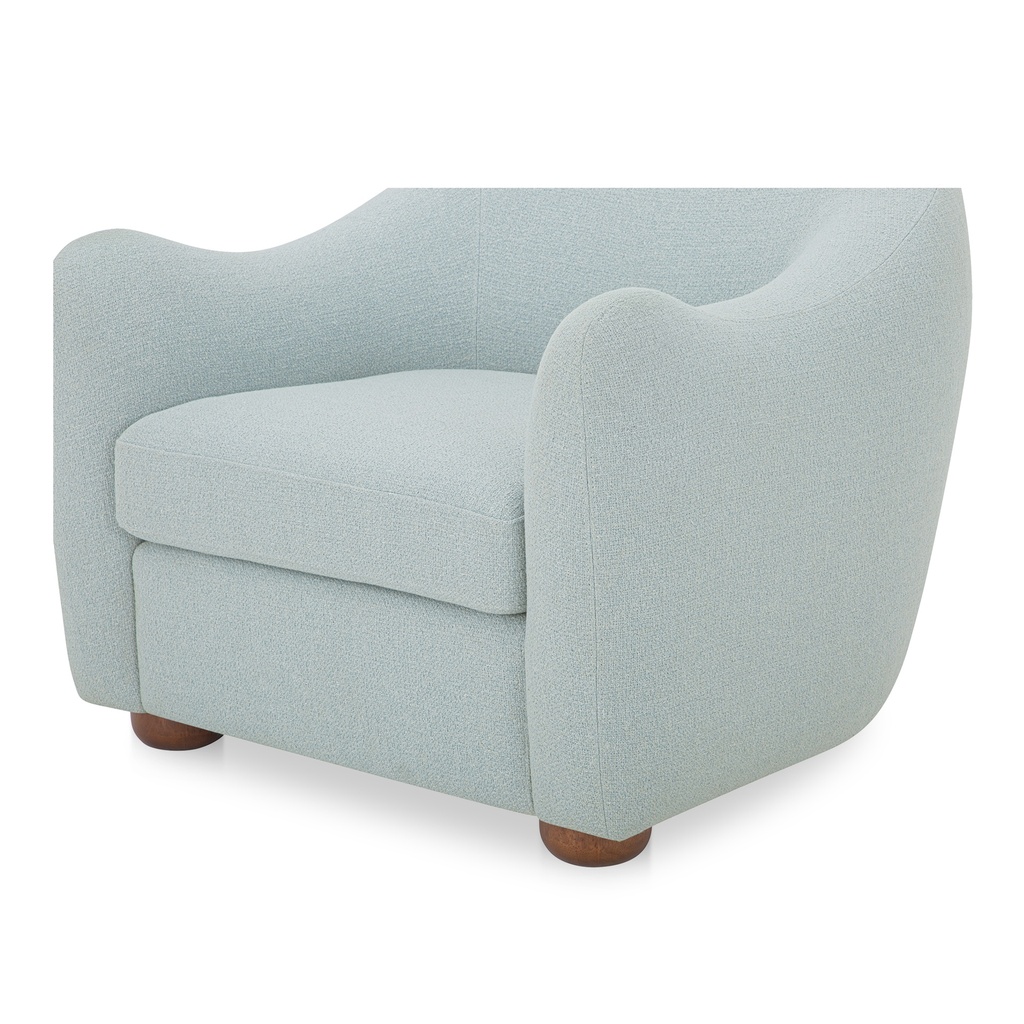 Bria Accent Chair Light Blue - 4