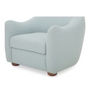 Bria Accent Chair Light Blue - 4