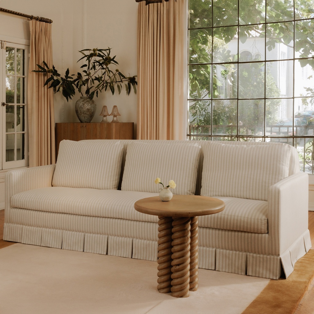 Pellicano Sofa Beige Stripe - 9