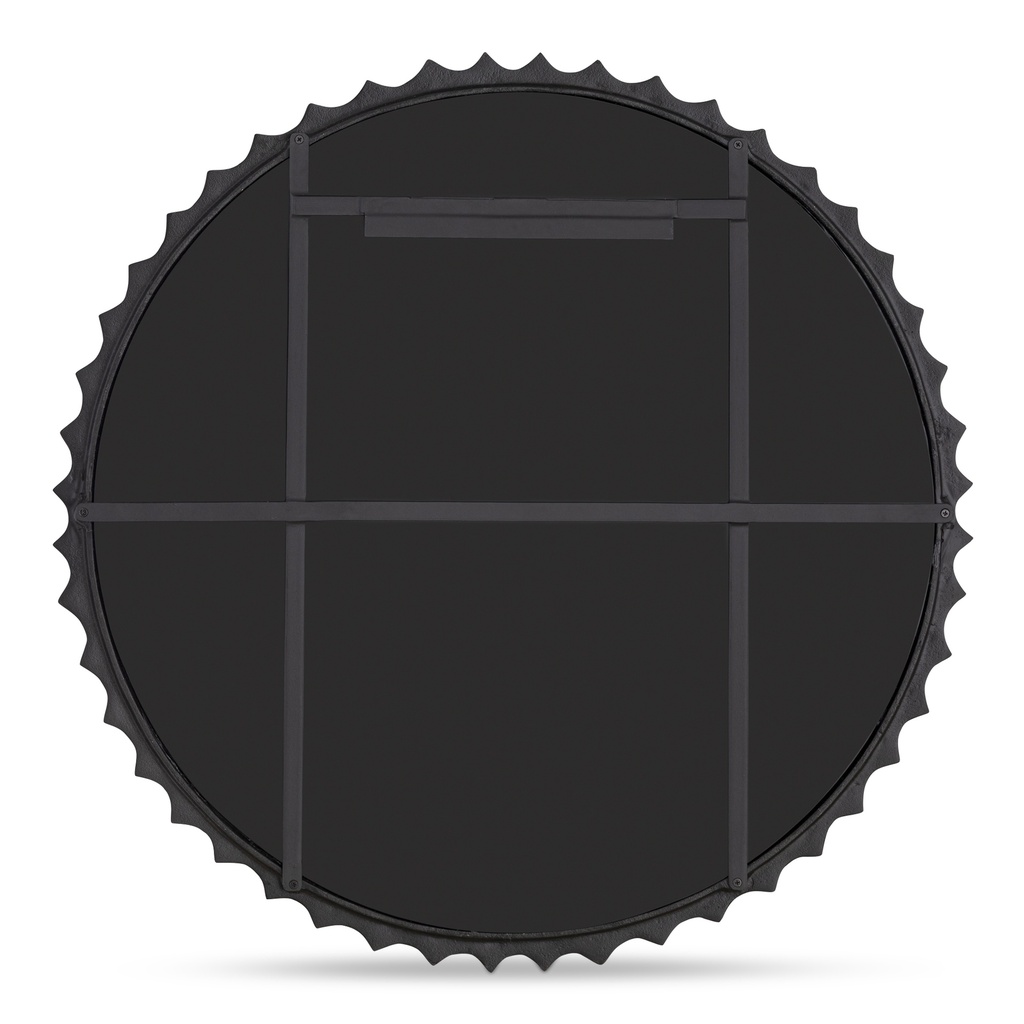 Whitby Mirror Aged Brass - 3