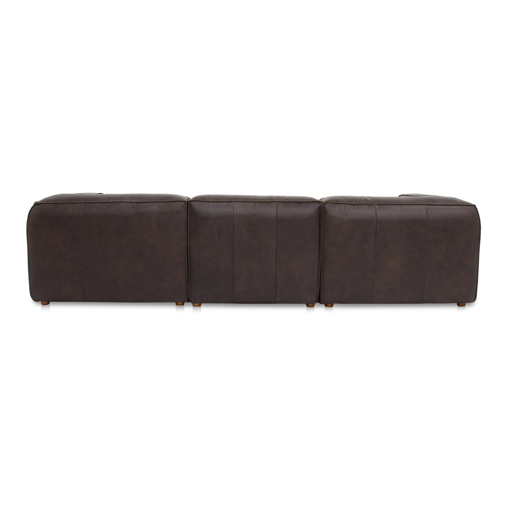 Form Classic L-Shaped Modular Sectional Espresso Brown - 1