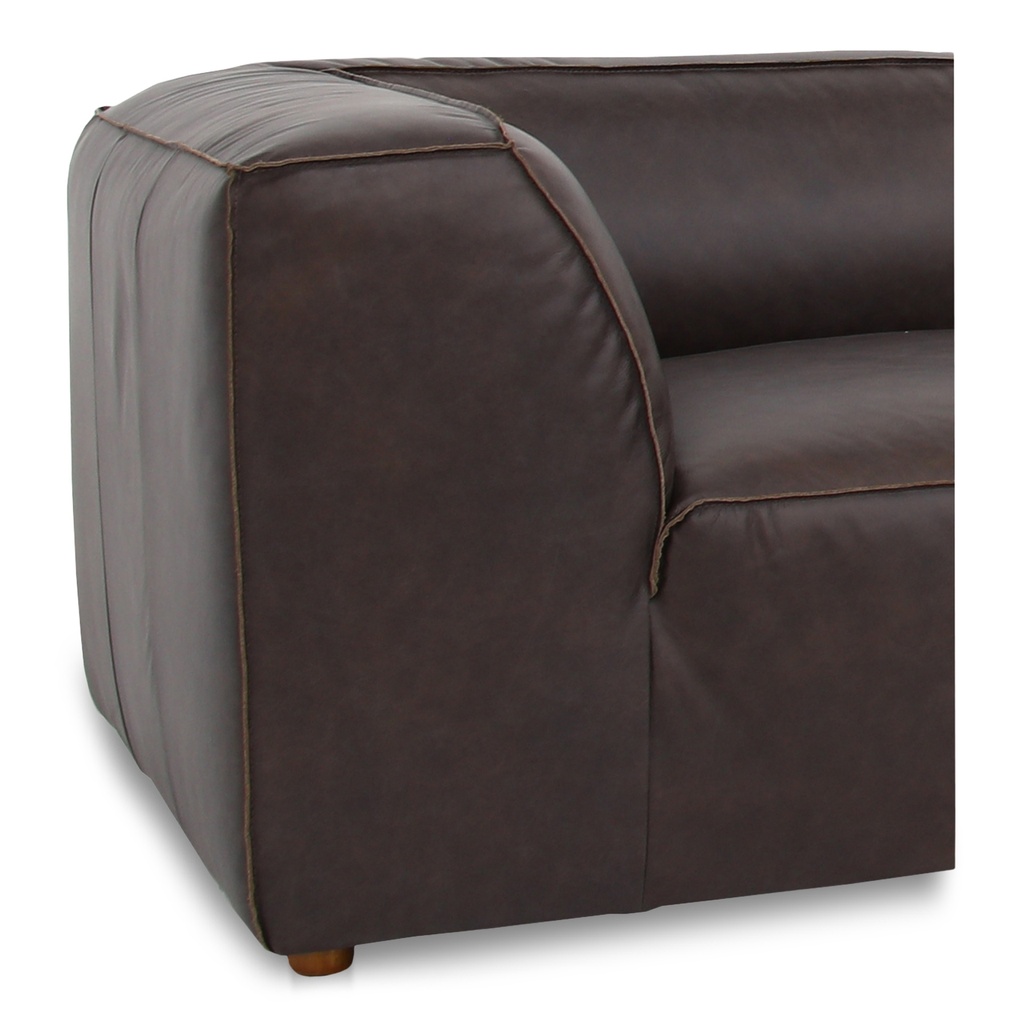 Form Classic L-Shaped Modular Sectional Espresso Brown - 2