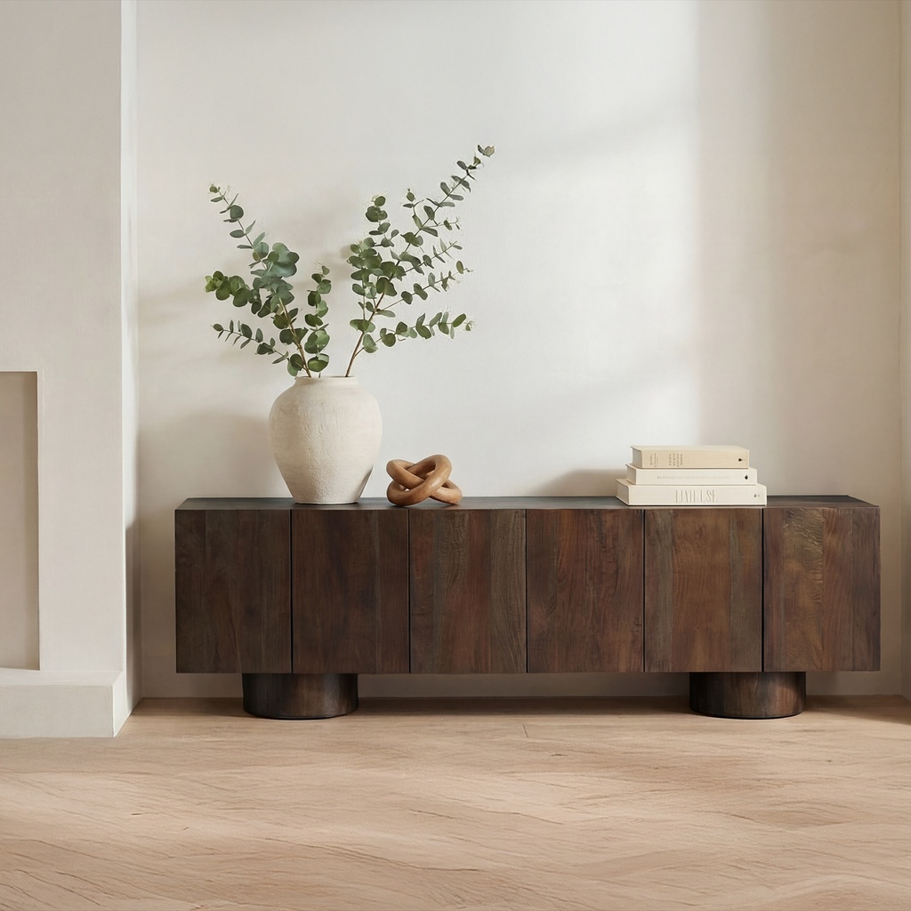 Hadley Media Unit Warm Brown - 8