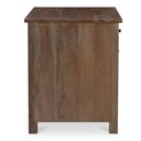 Gene Charging Nightstand Dark Brown - 2