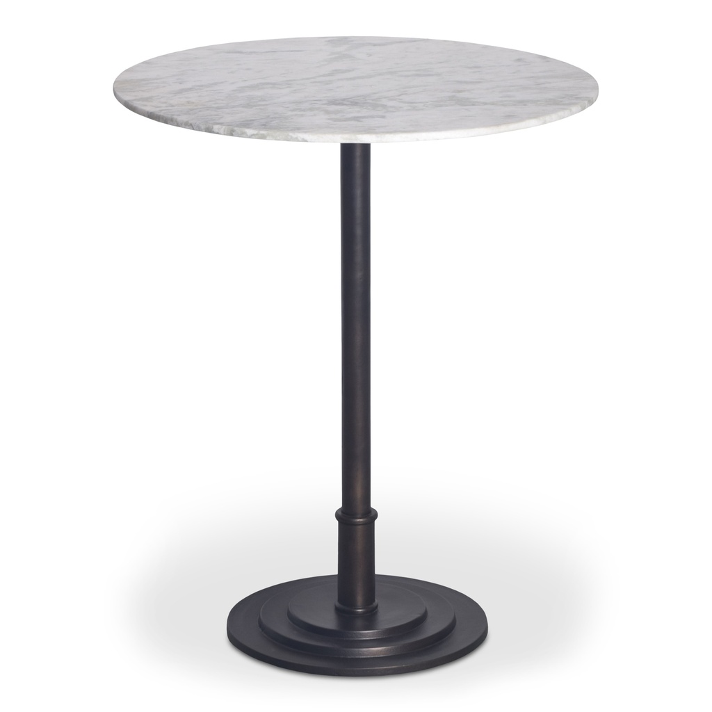 Tori Outdoor Counter Table White Marble - 1