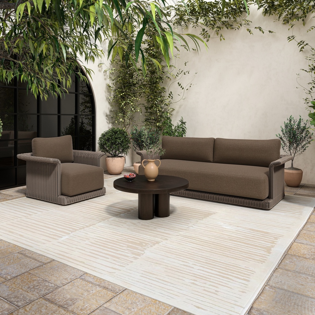 Logan Outdoor Coffee table Black - 8