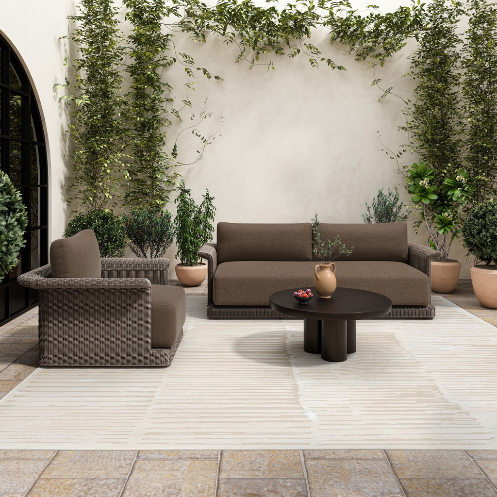 Logan Outdoor Coffee table Black - 9