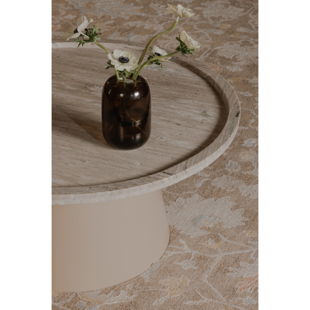 Kimberley Coffee Table White Marble - 4