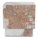 Layla Side Table Breccia Marble - 4