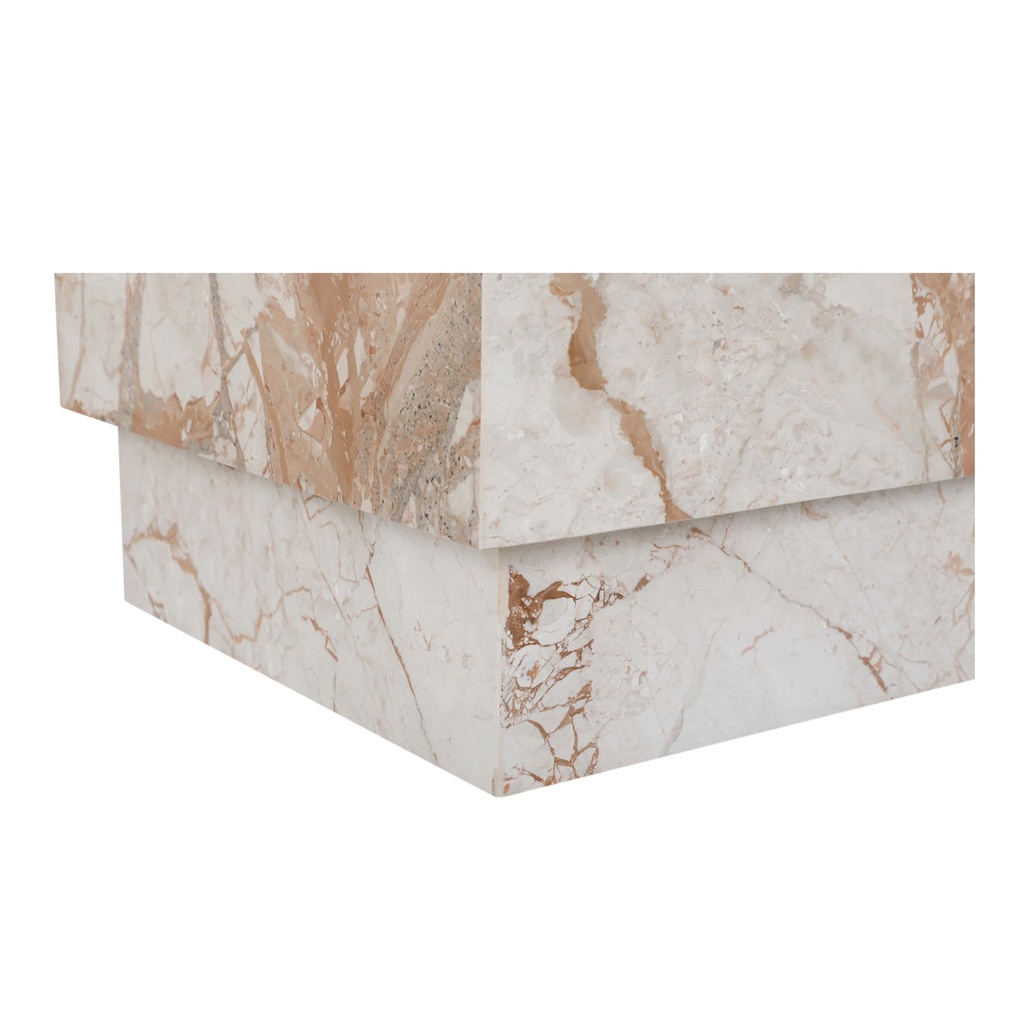 Layla Side Table Breccia Marble - 6