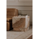 Layla Side Table Breccia Marble - 8