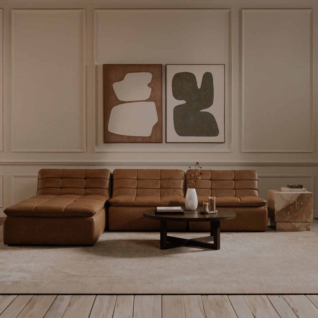 Layla Side Table Breccia Marble - 9