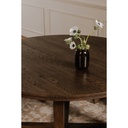 Joel Dining Table Dark Brown - 7