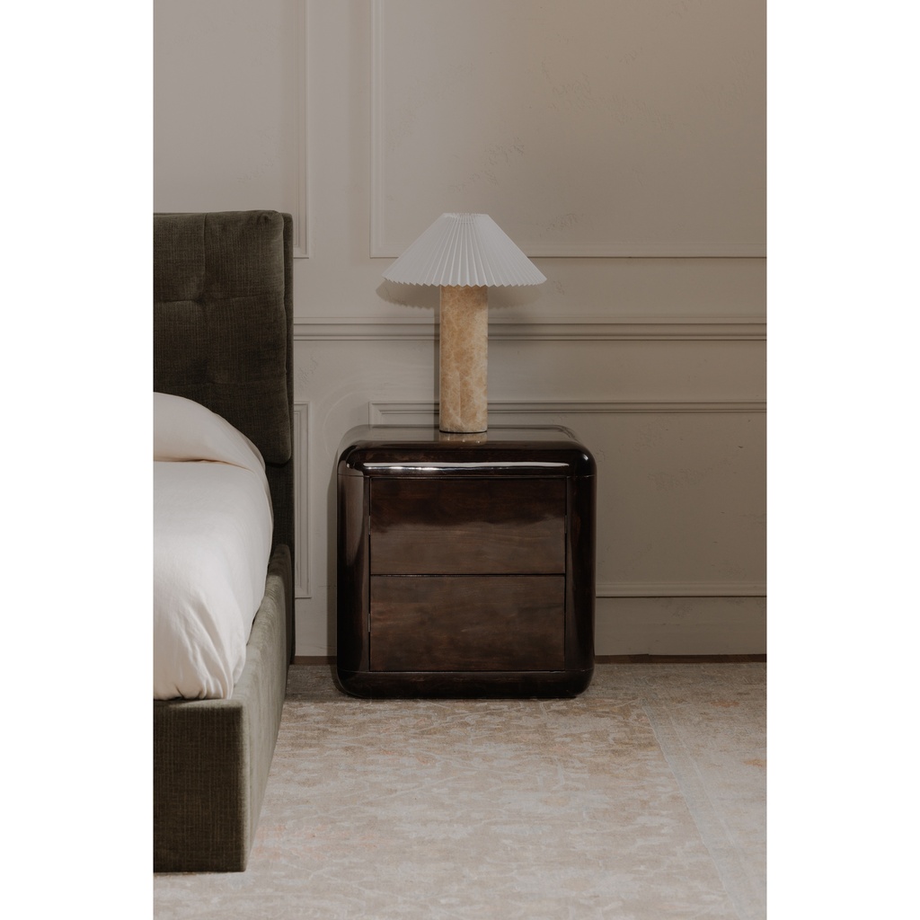 Rory Nightstand Dark Brown - 7