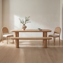 Anders Dining Bench Small Natural - 7