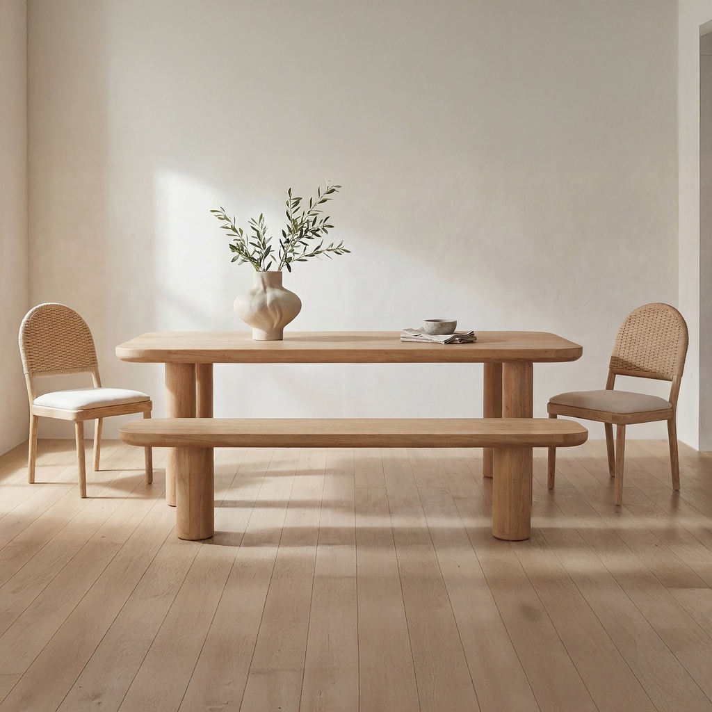 Anders Dining Bench Large Natural - 7