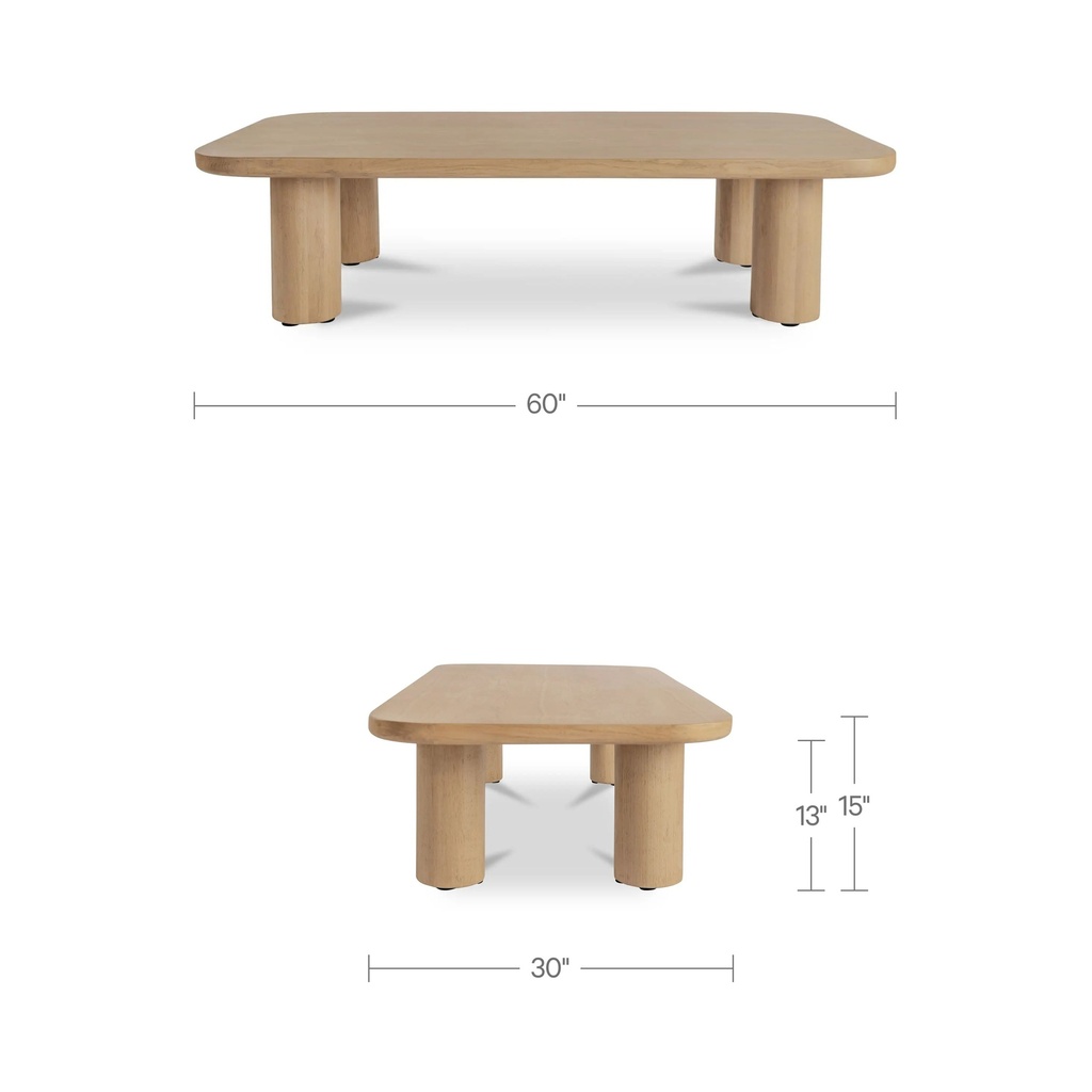 Anders Coffee Table Natural - 7