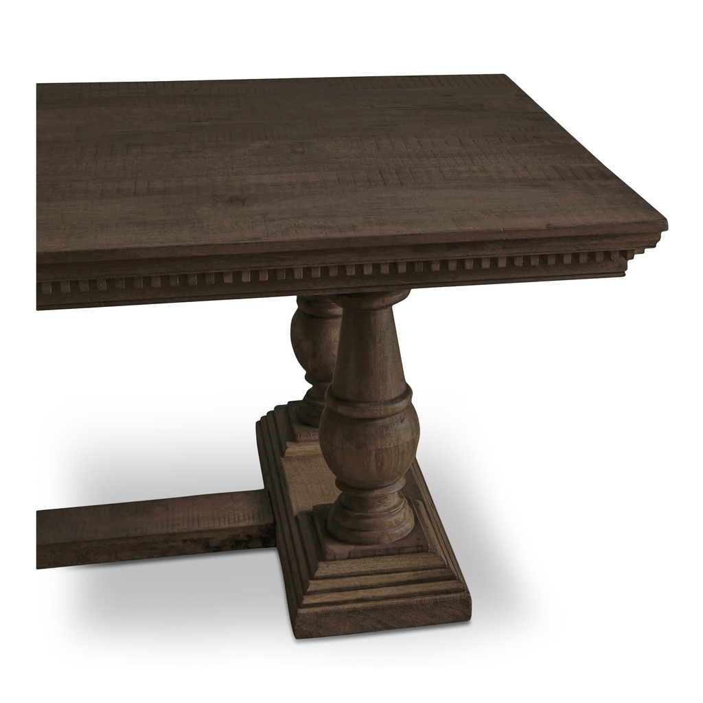 Everson Dining Table Brown - 4