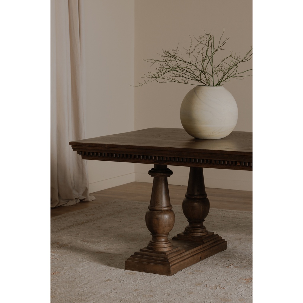 Everson Dining Table Brown - 6