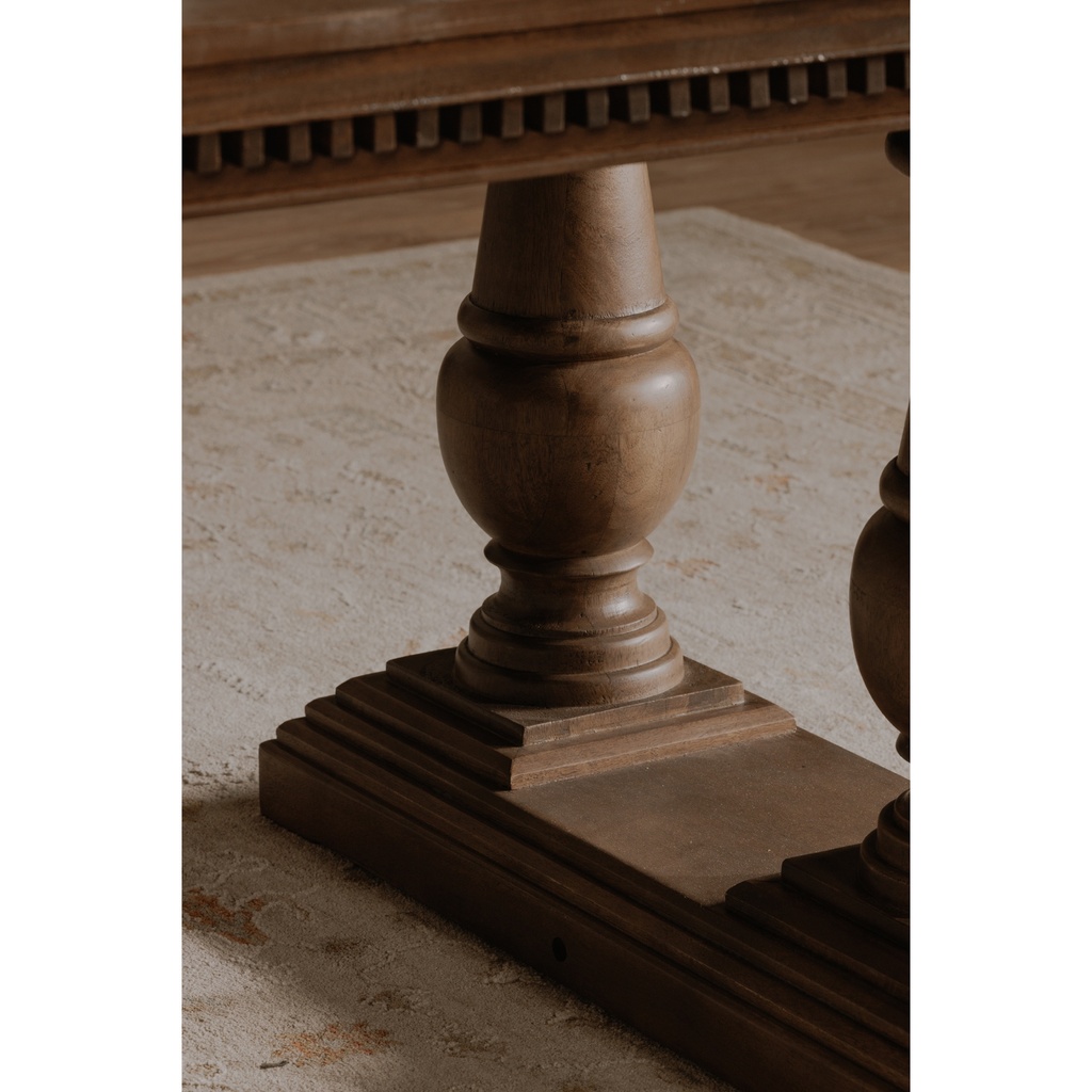 Everson Dining Table Brown - 7